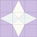 Arkansas Snowflake quilt block www.dlstewart.com
